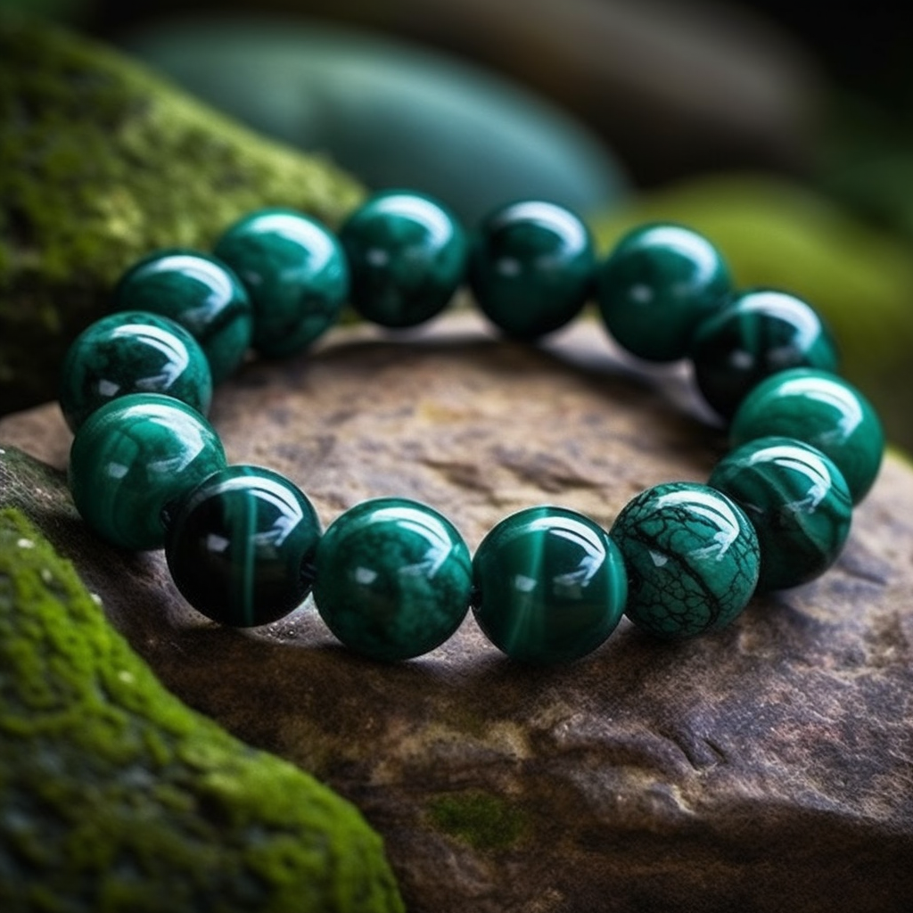 Malachite Bracelets - Hope, Auspiciously, Calms
