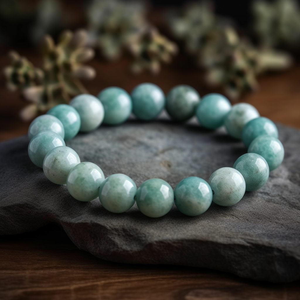 Amazonite Bracelets - Hope, Faith, Smart