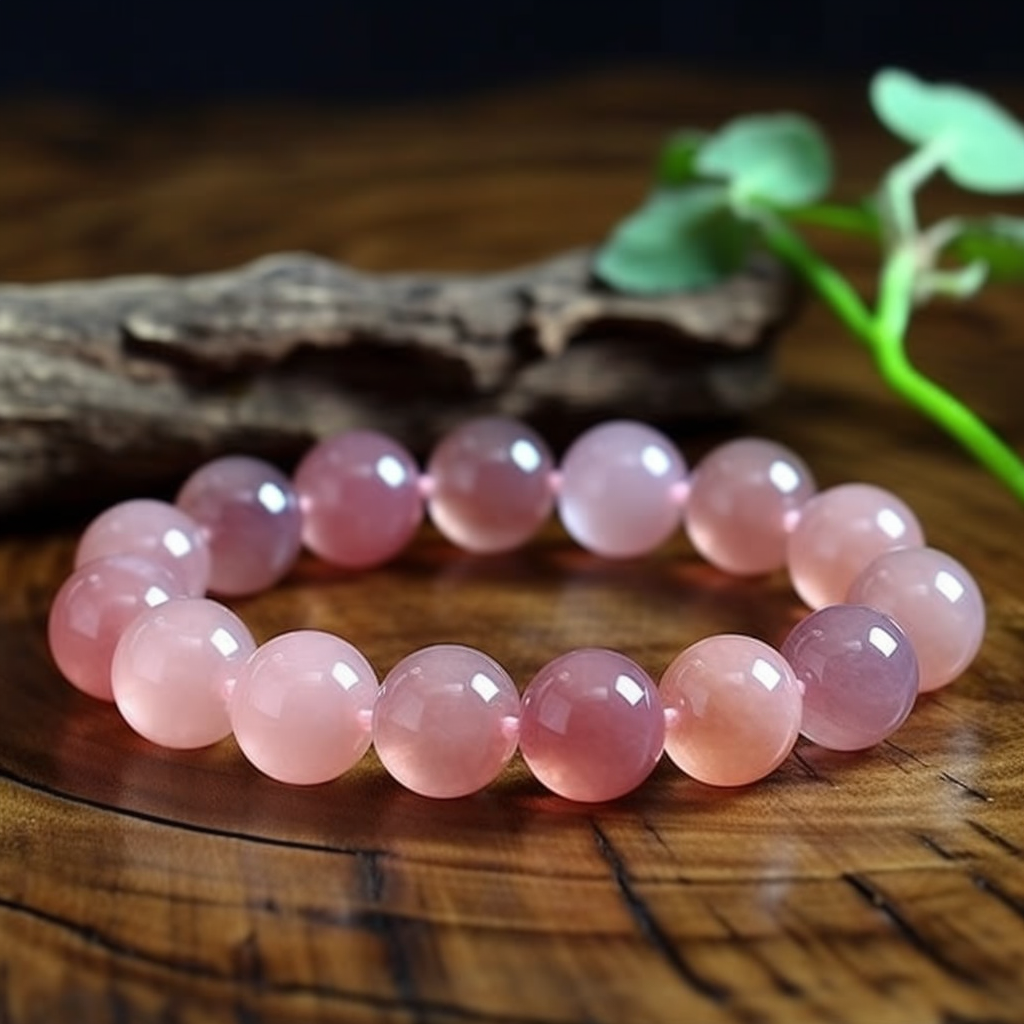 Pink Chalcedony Bracelet - Love, Beauty