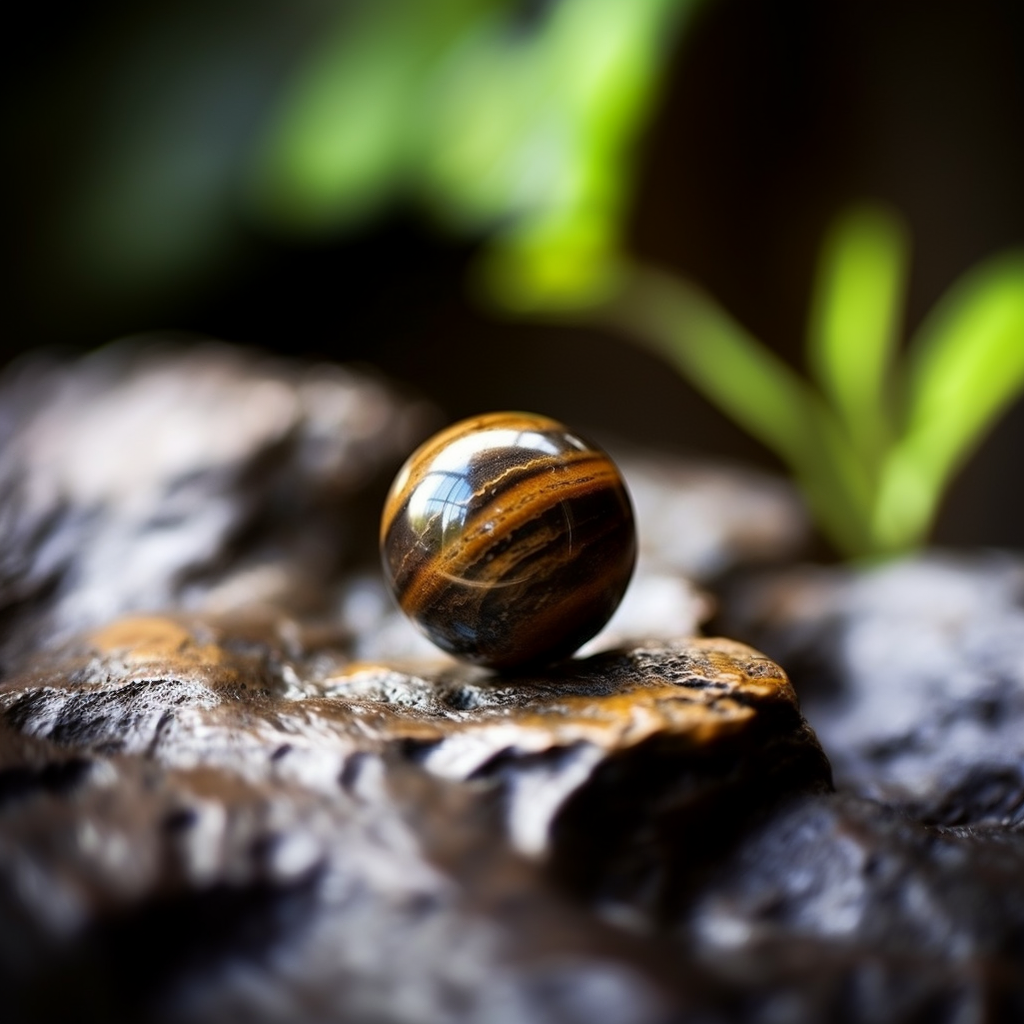 Tiger‘s eye Bracelet - Mystery, Faith, Wish fulfilment