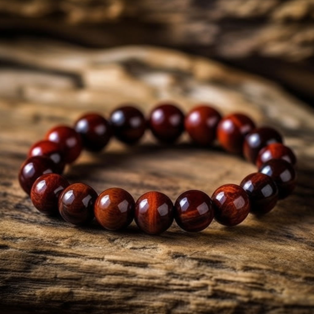 Red Tiger's Eye Bracelet - Passion, Courage, Vitality