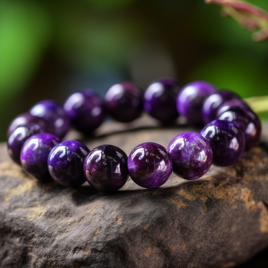 Sugilite Bracelet - Compassion, Spirituality, Smart