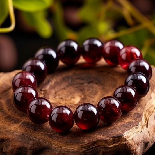 Garnet Bracelet - Loyalty, Love, Fellowship