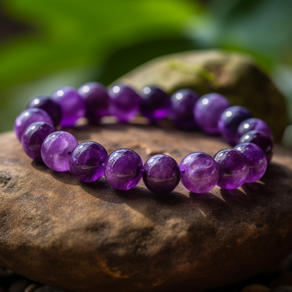 Amethyst Bracelet - Inspiration, Romance, Mystery