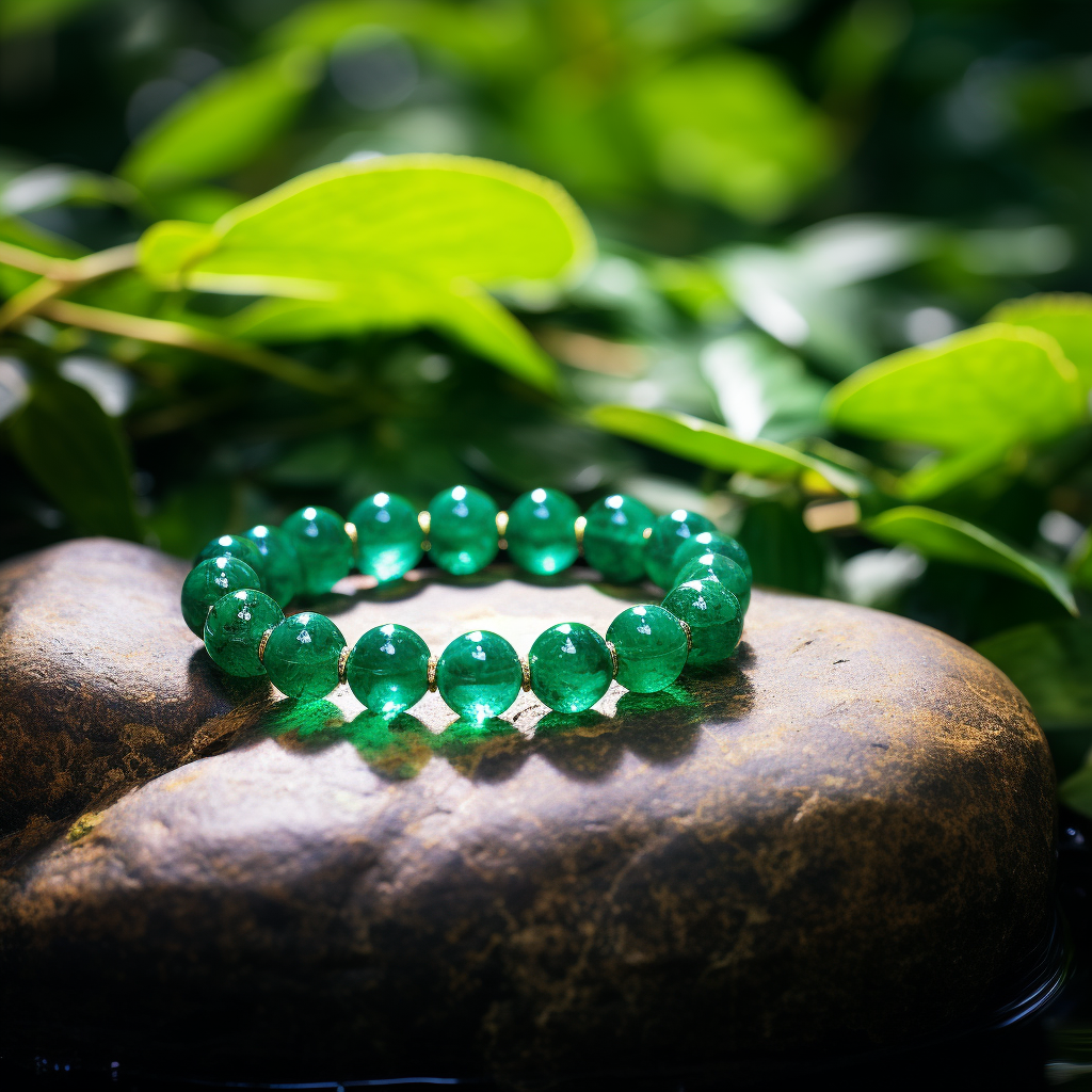 Emerald Bracelet - Kindness