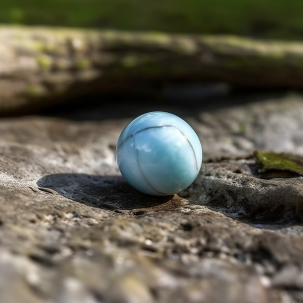 Larimar Bracelet - Peace and Love