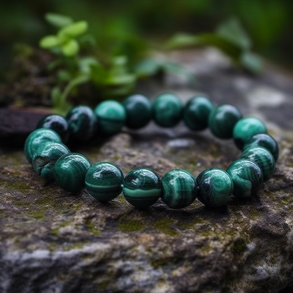 Malachite Bracelets - Hope, Auspiciously, Calms